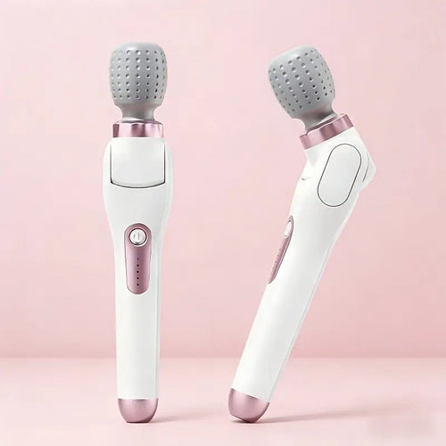 180° foldable massager, portable handheld massage stick, USB charging, 5 speed settings, rotating relaxation massage, whole-body vibration massage, for neck, back, legs, and waist, an ideal holiday gift, Christmas gift