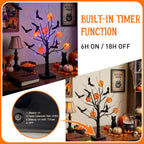 Halloween Decorations Indoor Halloween Tree Black Spooky Tree