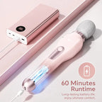 180° foldable massager, portable handheld massage stick, USB charging, 5 speed settings, rotating relaxation massage, whole-body vibration massage, for neck, back, legs, and waist, an ideal holiday gift, Christmas gift