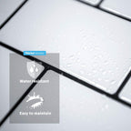 Art3d 10-Pack Subway Tiles Peel and Stick Backsplash, White, 12 x 12 Inch