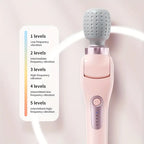 180° foldable massager, portable handheld massage stick, USB charging, 5 speed settings, rotating relaxation massage, whole-body vibration massage, for neck, back, legs, and waist, an ideal holiday gift, Christmas gift